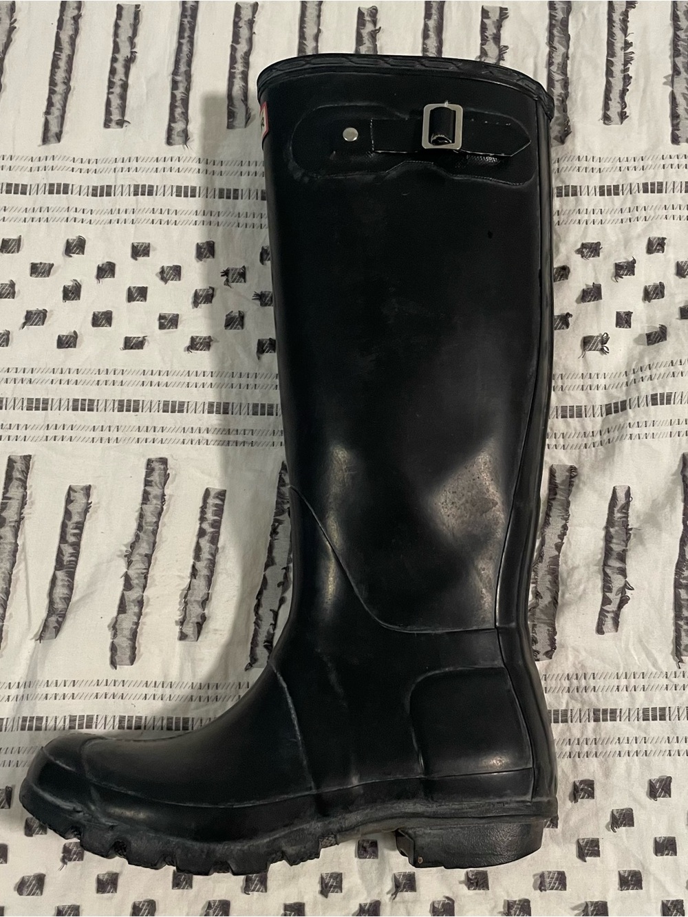 Hunter Tall Black Rainboots - Picture 2 of 3